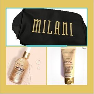 Anti-Aging Skincare Bundle + Milani Cosmetic Bag